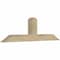 Ekena Millwork Portland Rough Sawn Timber Gable Bracket, Douglas Fir, 48"W x 14"H x 4"D x 4"F, 7/12 Pitch GBW048X14X0404POR00RDF - alternate 4